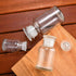 2 Packs 250ml Glass Reagent Bottle,Lab Wide Mouth Reagent Bottle, Glass Bottle With Glass Ground Stopper (Clear)...