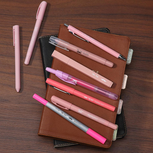 Mr. Pen- Journaling Kit, 10 Pack, Pink, Journaling Pens and Highlighters, Journaling Supplies Kit, Journaling Set, Journaling Pens and Markers, Bi...