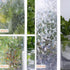 Window Privacy Film Rainbow Window Clings 3D Decorative Stained Glass Vinyl Anti UV Static Cling Film Non-Adhesive Window Covering Film (11.8'' x ...