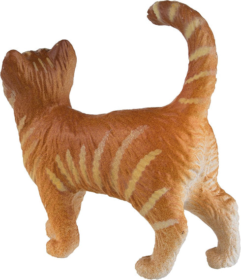 Safari Ltd. Tabby Cat Figurine - Detailed 2" Plastic Model Figure - Fun Educational Play Toy for Boys, Girls & Kids Ages 1+...