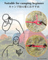 NACETURE Aluminum Alloy Rope Tensioner Camping Tent Guyline Cord Adjuster Camping of Gear for Camping, Hiking, Backpacking Ultralight Tent Stakes ...