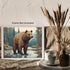 Posterizer 1 pcs- Grizzly bear in beautiful nature print-Landscape & Nature Art-Art for Animal Lovers- Gift for Men Women Entrepreneur Teens-Decor...
