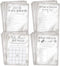 Winter Snowflake Baby Shower Games - 25 Games Each - Bingo, Find The Guest, The Price Is Right, Who Knows Mommy Best - Silver White Snow Theme - P...
