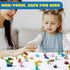 JOYIN 36 Pcs Animal 3D Erasers, Fun and Cute Mini Pencil Erasers for Kids, Puzzle Take Apart Eraser, Classroom Rewards, Party Favors, Desk Pets, T...
