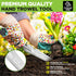 WORKPRO Hand Weeder Puller, 5-in-1 Stainless Steel Garden Trowel with Soft Handle, Gardening Weeding Tool for Easy Weeder Removal, Planting, Weedi...