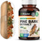 BIO KRAUTER Pine Bark Extract Capsules 400 mg - 100 Count - Antioxidant Supplement - 95% Proanthocyanidins - Pine Bark Supplement - Vegan, No Fill...