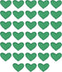 MSCFTFB 33 Pieces Small Heart Iron on Patches Sew Embroidered Patches Appliques Garment Embellishments for Clothing Jackets Backpack Shoes Repairi...