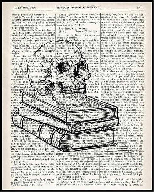 Posterizer 1 pcs-Occult Wiccan Gothic Creepy Home Decor-Retro Art-Gift for Steampunk or Goth Fans-Living Room Bedroom Decor- unframed wall art...