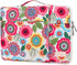360° Protective Laptop Sleeve Case Bag Cover with Handle For iPad 12.9 inch,MacBook Pro Air 13" and 12.5 inch-13.3 inch Laptop (Flowers)...