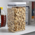Copco Food and Organization Storage Container with Airtight Lid, 2.74-Quart, Clear...