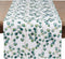 SARO LIFESTYLE Eucalyptus Leaf Table Runner, Eucalyptus, 16"x120"...