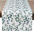SARO LIFESTYLE Eucalyptus Leaf Table Runner, Eucalyptus, 16"x120"...