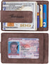 Travelambo Money Clip for Men Magnetic Front Pocket Wallet Slim Wallet Minimalist Card Holder RFID Blocking (Coffee)...