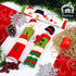 Felitsa Christmas Fridge Handle Covers, Set of 3 - Snowman Refridgerator Door Handle Covers, Kitchen Appliance Best for Xmas Decorations...