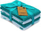 AMOUR INFINI Kitchen Towels Pack of 4 - Absorbent, Quick Drying Premium Cotton Tea Towel - Kitchen Linens 16x28 Inch Dish Towels with Hanging Loop...