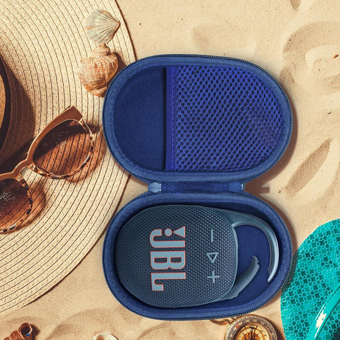 Case for JBL Clip 5 Portable Bluetooth Speaker, Cover for JBL Clip 5 Speaker, Waterproof and Dustproof Feature, for home, outdoor and travel(Blue)...