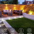 Net Lights Solar Powered, 100 LED 5Ft x 5Ft Bush Net Light Outdoor Mesh Lights Auto On/Off 8 Modes for Tree Fence Backyard Bush Decor (Warm White)...