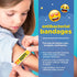 Emoji Kids Assorted Bandages, 100 ct | Wear Like Stickers, Super Fun Designs, Adhesive Bandages for Minor Cuts, Scrapes, Burns. Easter Basket Stuf...