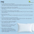 Standard Pillow Protectors (Set of 2) – Zippered Waterproof Pillow Covers Hypoallergenic Dust and Allergen Proof Pillowcase Encasement...