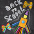 4PCS 1" Back to School Ribbons Pencil ABC School Theme Ribbons for Wrapping Gift 20 Yard, Kindergarten Decor Ribbon for Back to School Party Decor...