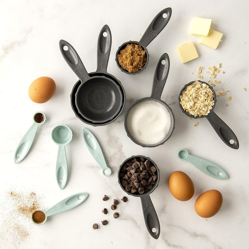 Bundt Measuring Spoons, Sea Glass...