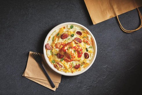 Chef-mate Que Bueno White Queso and Nacho Cheese Sauce, Canned Food, 6 lb. 10 oz. Bulk Can...