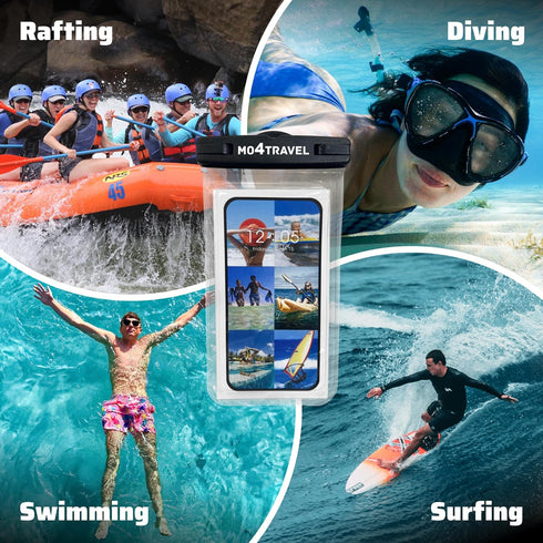 Waterproof Phone Pouch - Waterproof Phone Case with Lanyard Compatible with iPhones (15 Pro Max/14/13/12/11), Samsung Galaxy S23 Ultra/S22/S21 for...