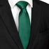 RBOCOTT Solid Color Polyester Tie Necktie for Men (8cm)...