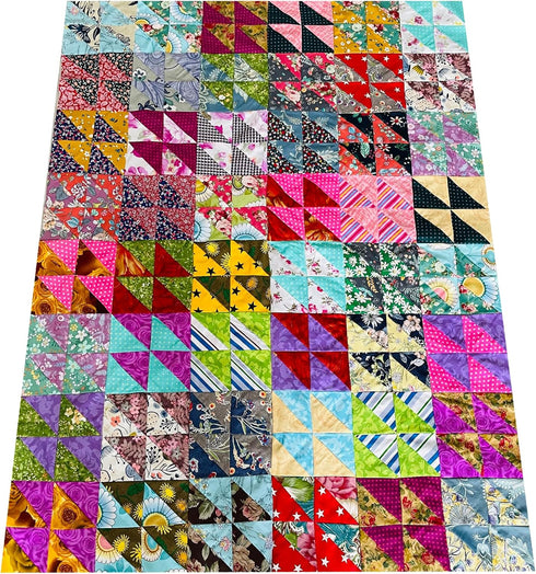 50pcs 8" x 8" Cotton Quilting Fabric Squares Fat Quarter Bundles Fabric for DIY Craft Patchwork,Floral...