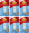 Command 6-packages of Large Hook, Decorate Damage-Free, Holds 4 lbs (17093CLRES)...
