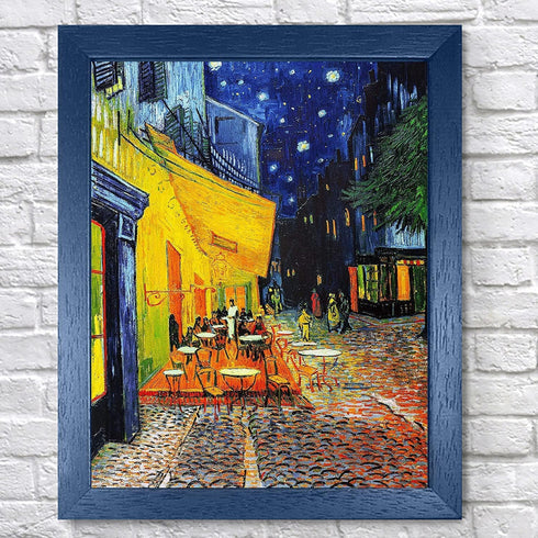 4 Pack Starry Night of Van Gogh Stamped Cross Stitch Kits - Counted Cross Stitch Kits for Beginners Adults,11 CT Patterns Dimensions Embroidery Ki...