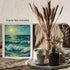 Posterizer 1 pcs- sea and beach themed oil painting style print 6-Landscape & Nature Art-Floral Botanical Art- Decor for Home & Office- unframed w...