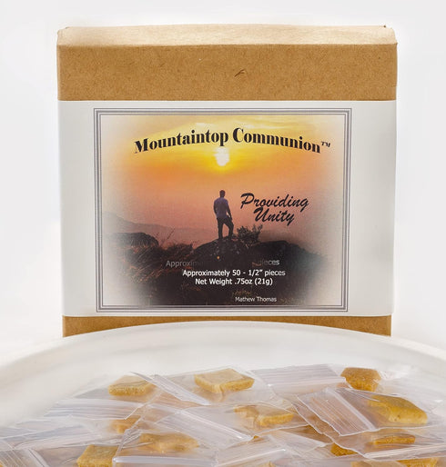Individually Wrapped Gluten-Free Communion Bread (50 Count)...