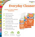 Everyday Cleaner - All Purpose Natural Cleaner Spray, Household Cleaning Supplies - 16oz Empty Spray Bottle, 2 Refills (3 oz each)...