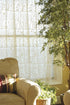Heritage Lace Rabbit Hollow Tier, 60" W x 24" L, Cafè...