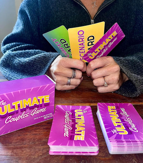 The Ultimate Couples Game: Best Couples Card Game for Date Night, Conversation Starters, Perfect for Boyfriend, Girlfriend, Husband, Wife - Valent...