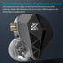 keephifi KZ EDXS in Ear Monitor Headphones 10mm Dynamic Driver HIFI 3D Metal Earphone, KZ Wired Earbuds IEMS with High Resolution Sound and Detach...