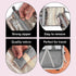 A F 4-in-1 Hanging Toiletry Bag | Roll-up Makeup Organizer With 4 Detachable PVC Zip Pouches| Travel Toiletry Bag, 600D Oxford Fabric Material Org...