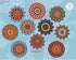 Boho Decor | 10 Mandala Sun Catchers Window Clings | Stained Glass Window Cling | Sun Catcher for Windows Decoration | Glass Door Safety Decals | ...