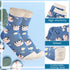 Geyoga 6 Pairs Cow Socks stuff Women's Novelty Girls Funny Animal Cute Cotton Crew Socks Cow Print Cartoon Casual Socks (Adorable Style)...
