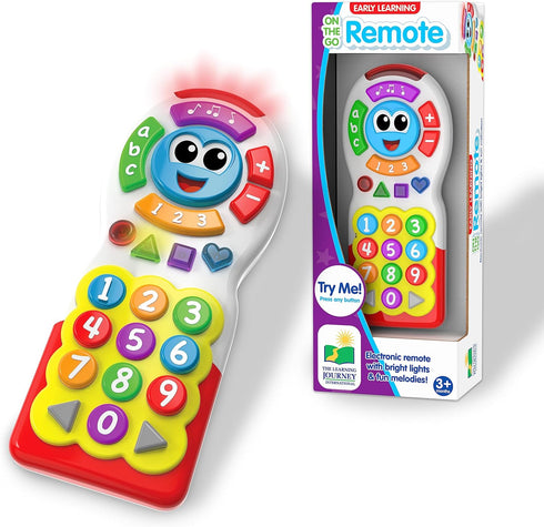 The Learning Journey Early Learning - On The Go Remote - Baby Remote Control Toy - Toddler Toys & Gifts for Boys & Girls Ages 3 Months and Up - Aw...