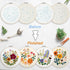 Bonroy 4 Sets Embroidery Kit for Beginners with Instructions,Cross Stitch Kits for Adults with Pattern,Needlepoint Kits for Adult Include Embroide...