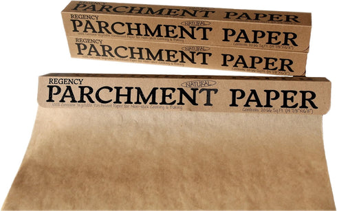Regency Wraps Parchment Paper For Non-Stick Cooking and Baking, Lining Cookie Sheets, Cake Pans, Air Fryer and Microwave safe, Greaseproof, Natura...