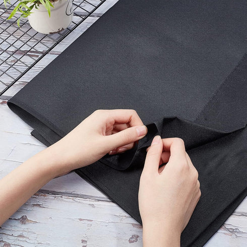 AHANDMAKER Beach Sling Chair Replacement Fabric, Black Casual Simple Beach Chair Replacement Oxford Cloth for Home Beach Chair Protect Replacement...