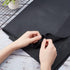 AHANDMAKER Beach Sling Chair Replacement Fabric, Black Casual Simple Beach Chair Replacement Oxford Cloth for Home Beach Chair Protect Replacement...