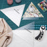 3 Pcs 60 Degree Triangle Ruler for Quilting 8 9 10 Inch Acrylic Template Quilt Rulers for Quilting Sewing Layer Cake Patchwork Quilt Supplies for ...