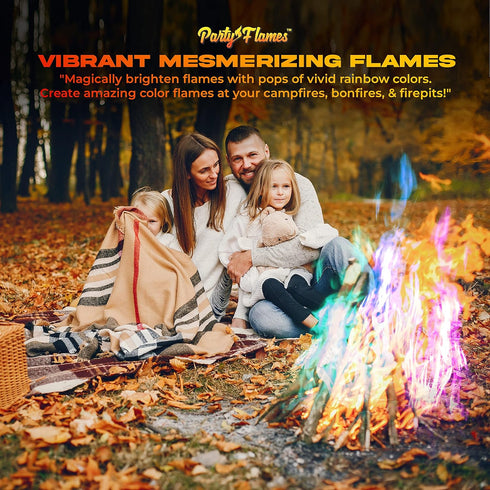 Fire Color Changing Packets Fire Pit (10 Pack) - Perfect for Any Campfire, Bonfire, Fire Pits & Outdoor Fireplaces - Perfect Magic Fire Cosmic Mys...