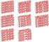 Whipline Solid White/Red 3" Alpha-Numeric Registration Identification Numbers Stickers Decals for Boats & Personal Watercraft...