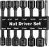 14PC Power Magnetic Nut Driver Drill Bit Set Socket Bit Adapter metric&SAE Socket for Wrench Screw 1/4" Driver Hex...