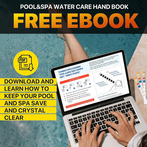 All-New 2024 Pool and Spa Test Strips 7 in 1 Quick SuperAccurate Swimming 150 Pool Test Kit - Hot Tub Test Strips & Pool Water Testing Strips for ...